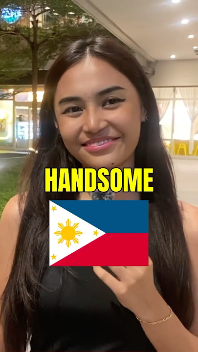 🇵🇭The Most Handsome Men According To Beautiful Filipinas | Street Interview in Cebu, Philippines