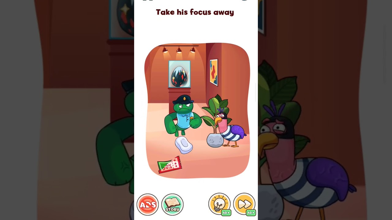 DOP Ban: Delete One Part - Take Him Focus Away - Ban Erase Game Solution