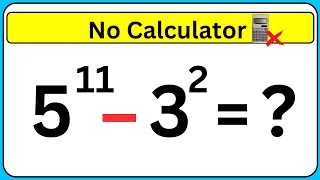 Nice Exponential Math Simplification | NO CALCULATOR !!! Net Worth