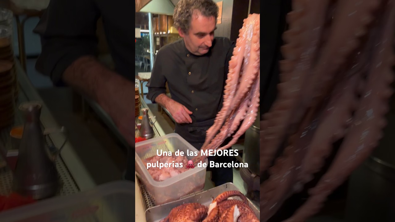 Una de las MEJORES pulperías gallegas de Barcelona es Can Lampazas 🐙