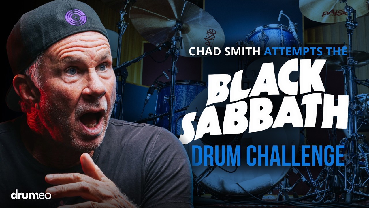 Chad Smith vs. The Black Sabbath Drum Challenge