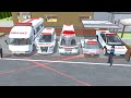 Collect all Ambulance Cars 🚑🚐 at Little boy House 🏡 Sakura School Simulator 