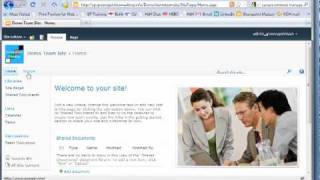 How to Navigate in a Sharepoint 2010 Site.mp4