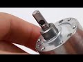 12V 24V Brushed DC Gear Motor with Encoder Reduction DC Motor 50kg.cm #cnc #automation #industry