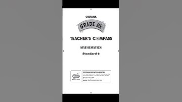 Std 6 Mathematics Chetna Workbook notes Part I whole chp solution SSC board @Nextdoortonotes