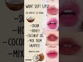 lip scrub recipe !