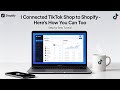 I Connected TikTok Shop to Shopify - Here’s How You Can Too | uk desi vlogger 