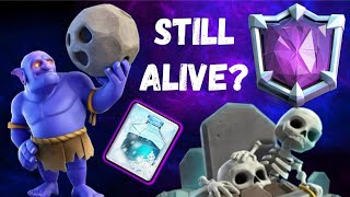 Playing with graveyard freeze in LADDER Clash Royale