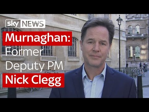 Murnaghan: Former Deputy PM Nick Clegg