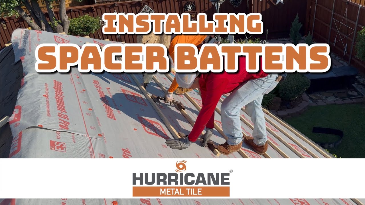Spacer Battens *LIVE INSTALL* Hurricane Metal Tile