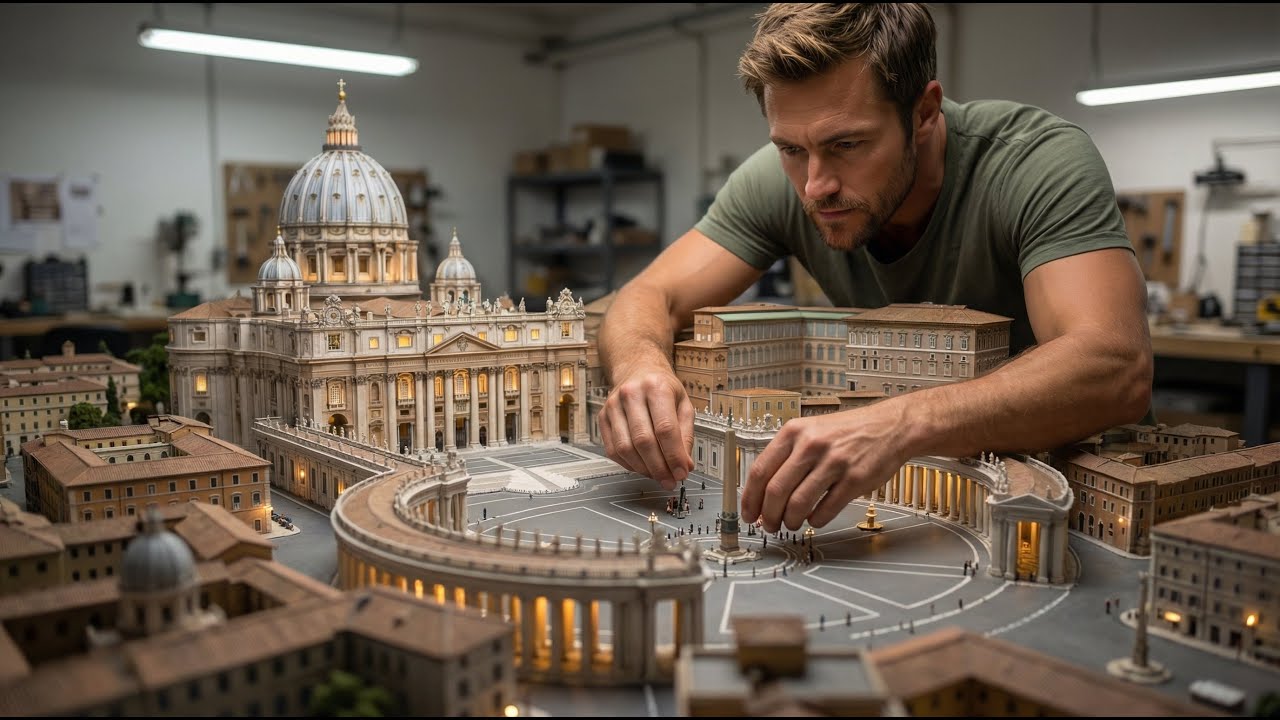 DIORAMA St. Peter's Cathedral — Vatican City 