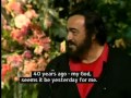 Luciano Pavarotti and Fernando Pavarotti in Llangollen 1995