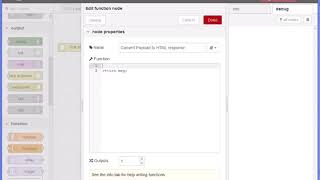 Celebrity node red Intput/Output HTML Wealth
