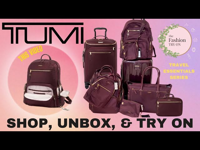 tumi backpack beetroot Voyageur Tula Crossbody Top grab handle Backpack Tumi Set NWT Tumi