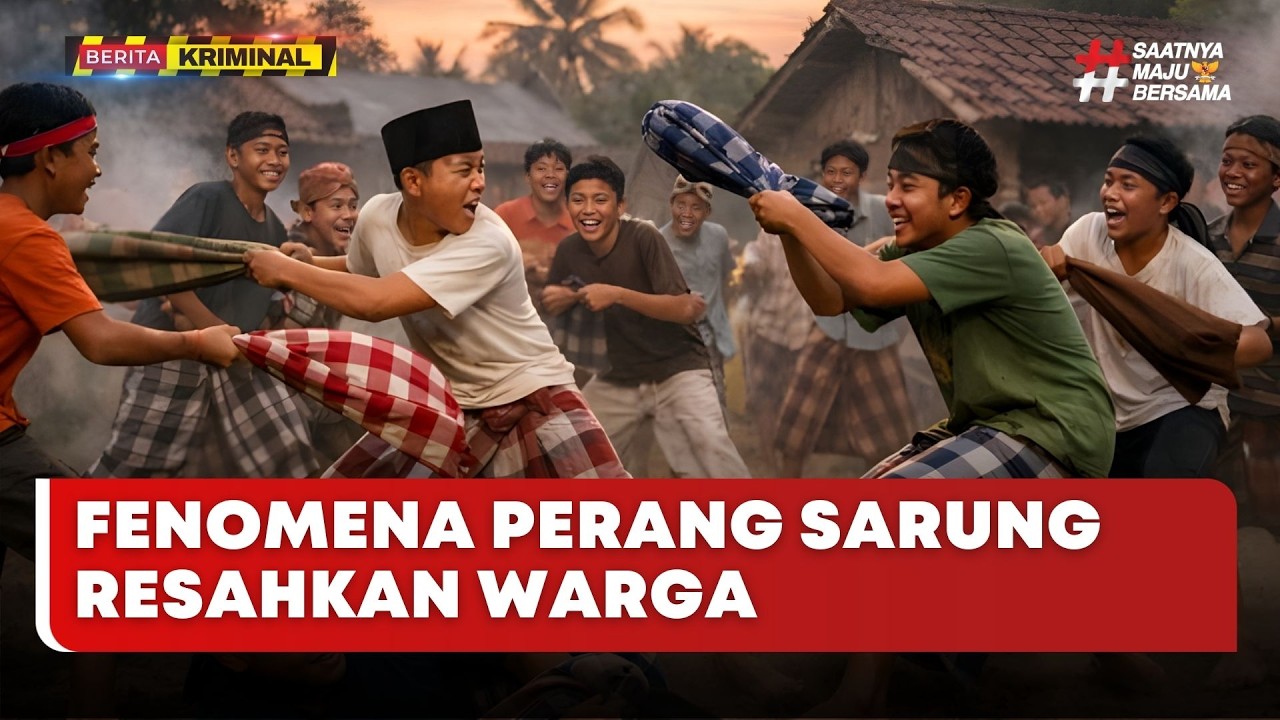 🔴 LIVE | Fenomena Perang Sarung Resahkan Warga - Berita Kriminal