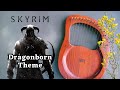 Dragonborn (Skyrim Theme) (Dovahkiin Song) - Lyre Harp Cover