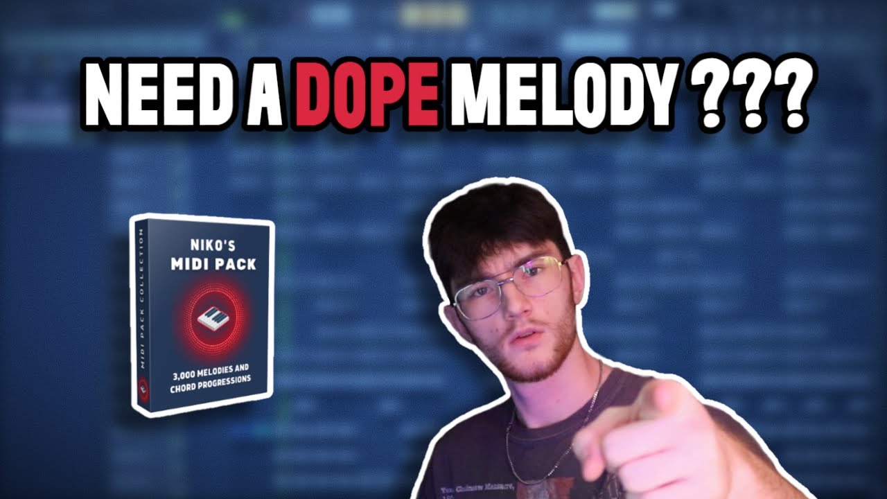 Making Beats With DOPE Melodies (Niko's MIDI Pack)