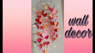 DIY|Wall hanging|decorative|heart shape decoration|wall decoration|