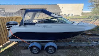 Køb Båd Uttern D55 Motorbåd  med Mercury OptiMax 90 HK på Klaravik