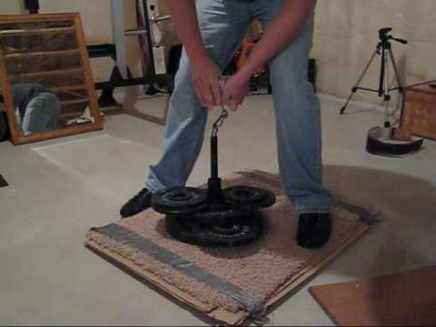 1HP - 100lb's with wood pinch block