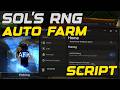 [⭐EON 20] Sol's RNG Script Gui Auto Farm, Kill Aura, Auto Craft - Roblox 2026