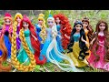 Cute Miniatures Disney Princess Frozen ELSA &amp; Annall! elsa satisfying unboxing 