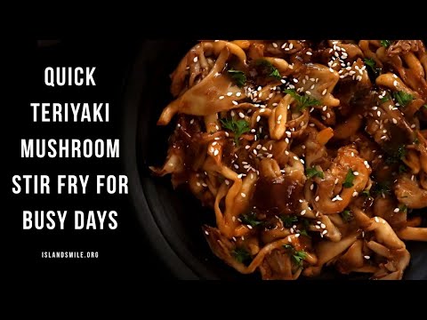 Jamur Shimeji Teriyaki