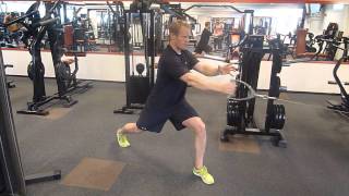 Split Stance one arm pull