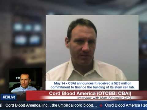 CEOLive: Interview with Cord Blood America