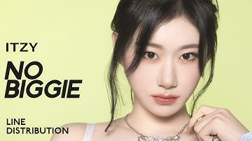 ITZY — No Biggie (Final Ver) | Line Distribution