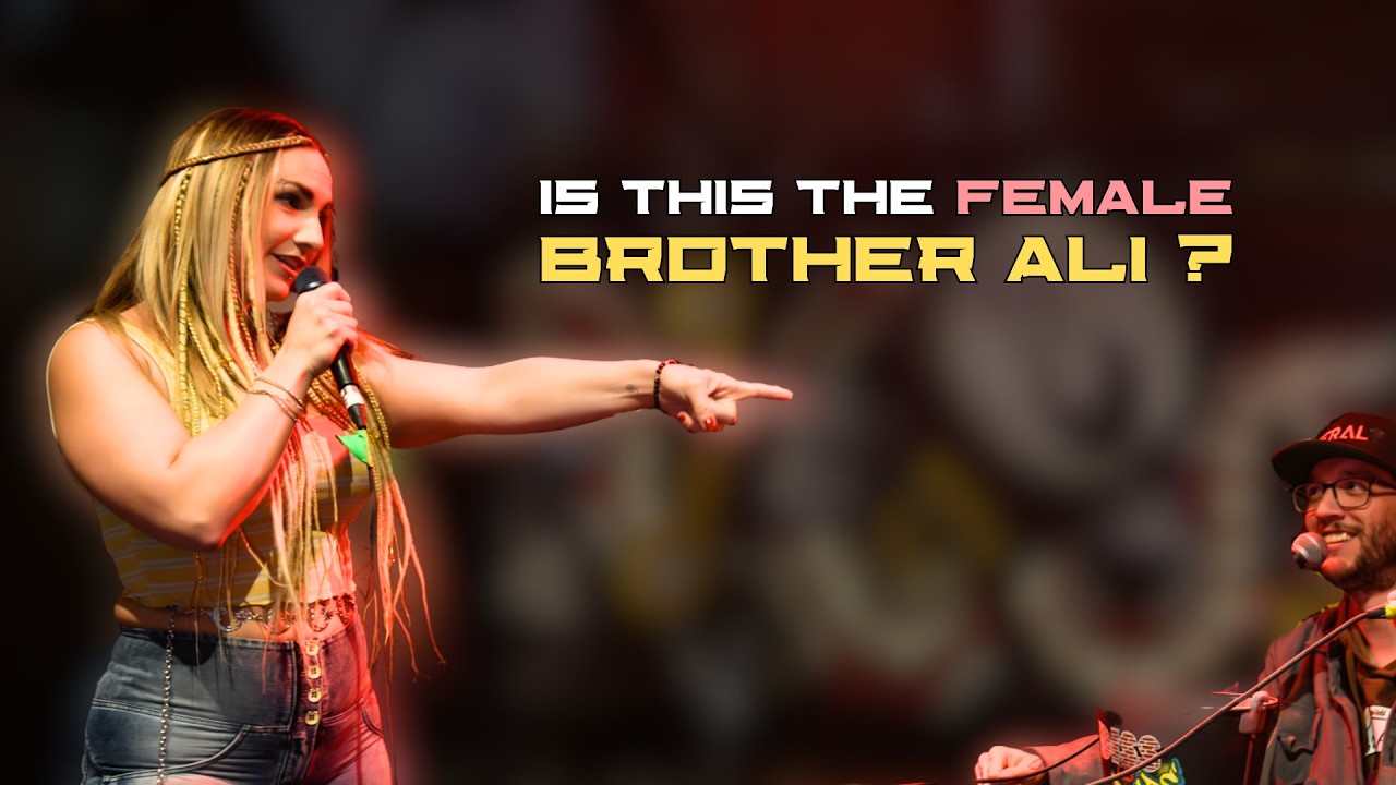 Female Rapper Youtube Female Rapper Stops The Crowd In Their Tracks! - YouTube