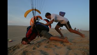 WAGGA PARAGLIDING FOLIES on the dune in Pyla !