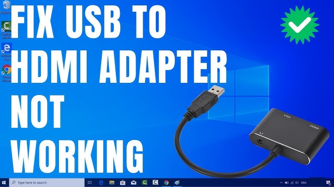 Connecting USB to HDMI — Sewell Direct