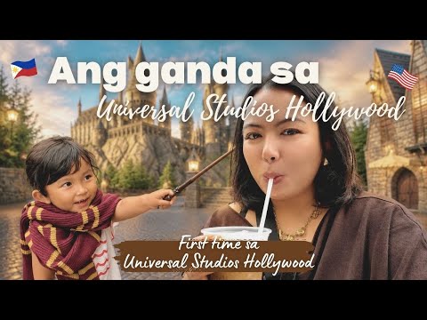 First time namin sa Universal Studios Hollywood Sulit ba? | Filipino life in USA | Buhay Amerika