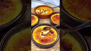 أسهل طريقة لعمل كريم بروليه🍮 اللذيذة و سهل Ma recette facile de crème brûlée #shorts #الجزائر