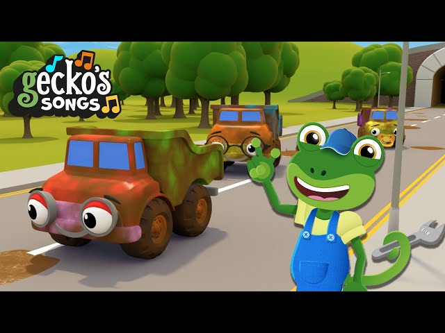 Gecko's Top Ten Songs | Nursery Rhymes & Kids Songs | Gecko's Garage | Truck Song For Kids class=