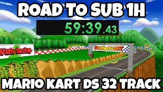 Mario Kart DS Speedrunning Practice | Road to Sub 1 Hour