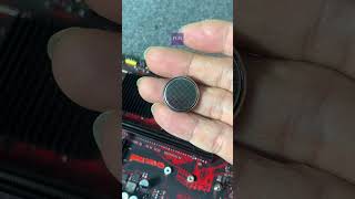 How to Replace CMOS Battery on GW H510M-VHA Motherboard #shorts #pgg #pcbuild #g45