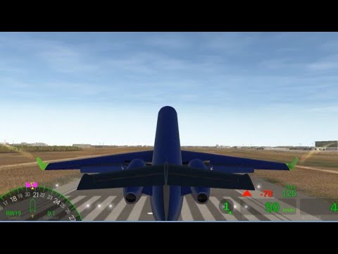 Airline Commander ~ Most Shortest Landing! gameplay #shorts