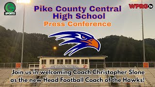 Pike County Central Press Conference For New Head Football Coach Christopher Slone Jan. 29, 2026