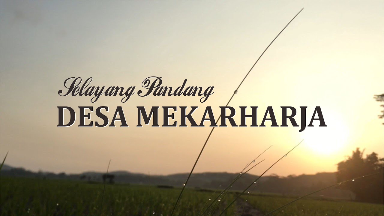 Selayang Pandang Desa Mekarharja