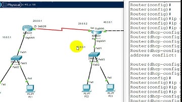 How to Configure DHCP relay agent on Cisco Packet Tracer| Hindi