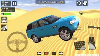 Offroad 4x4 Range Rover Luxury Blue SUV Driving Simulator2018 - Android GamePlay FHD screenshot 5