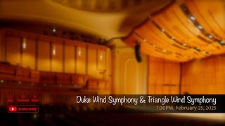 Duke Wind Symphony & Triangle Wind Ensemble: Symphonic Synergy: A Night of Collaboration
