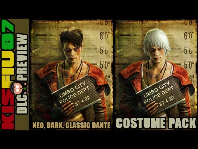 DmC Devil May Cry - Classic Dante Alternate Costume (HD 1080p) 