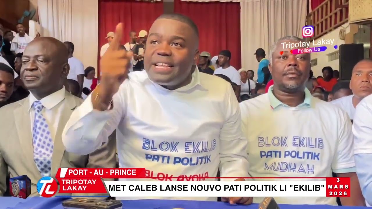 Mezanmi Apre gwo goumen ak Louko Desir, mèt Caleb pete koken li kreye pwòp pati politik li #Ekilib