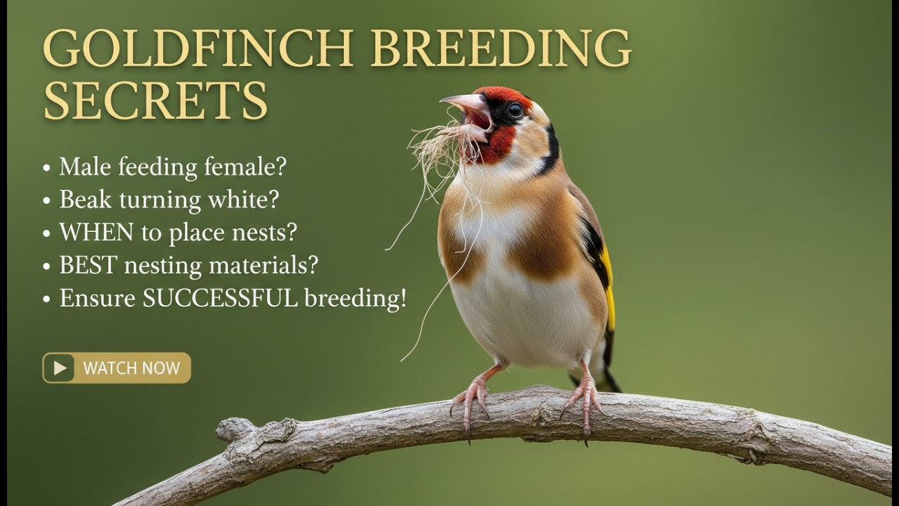 طريقة تجهيز الحسون للتزاوج في فصل الربيع: أسرار القفص والسلاكة (موسم 2026)