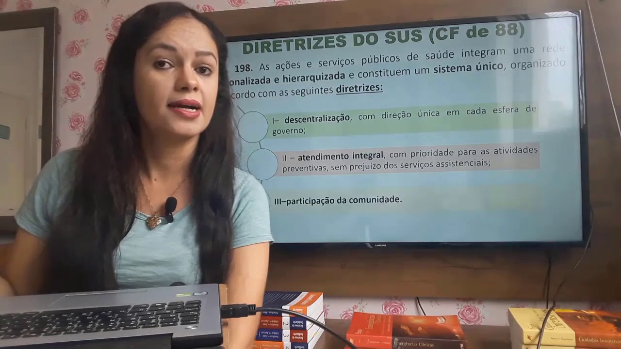 Diretrizes do SUS na Constituição Federal de 88 - Artigo 198  (Profa. Juliana Mello) - YouTube