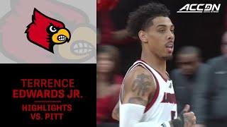 Louisville Terrence Edwards Jr. Highlights vs. Pitt