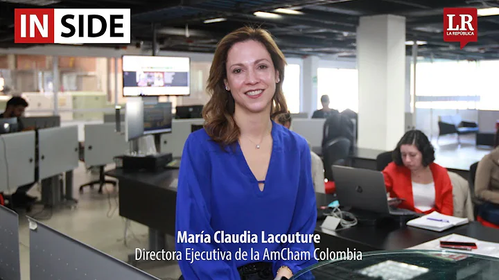 Maria Claudia Lacouture, directora ejecutiva de AmCham Colombia